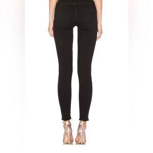 Agolde Sophie high rise skinny jeans in black